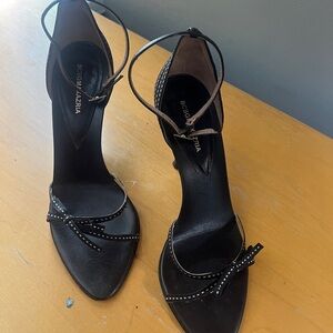 BCBG strappy heels
